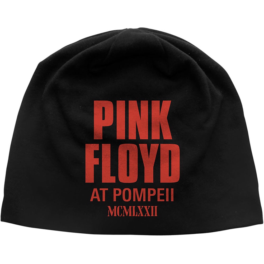 Pink Floyd - Live In Pompeii JD Print Beanie muts - Zwart